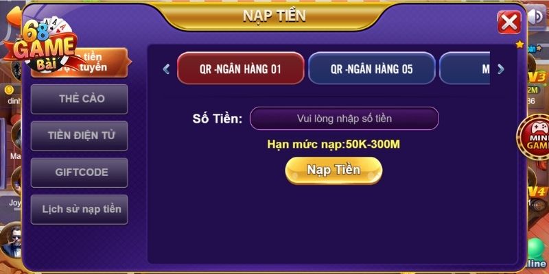 Siêu Xe 68 Game Bài - Giải Trí Vui, Kiếm Tiền Triệu Mỗi Ngày 3 Chế độ nạp rút tiền thưởng thông minh