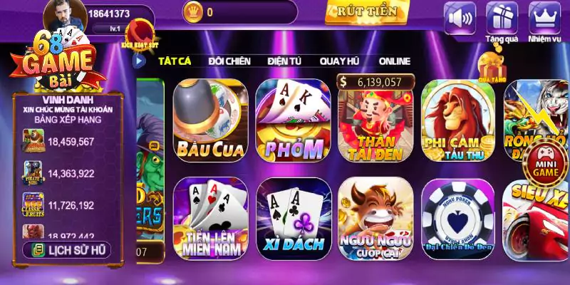 Phỏm 68 game bài - game bài đổi thưởng thắng tiền thật 1 Tổng quan về game phỏm 68 game bài