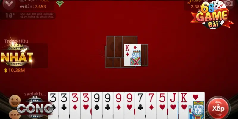 Sảnh MG 68 game bài - Hấp dẫn, nghẹt thở đến từng phút giây 5 Game Tiến lên