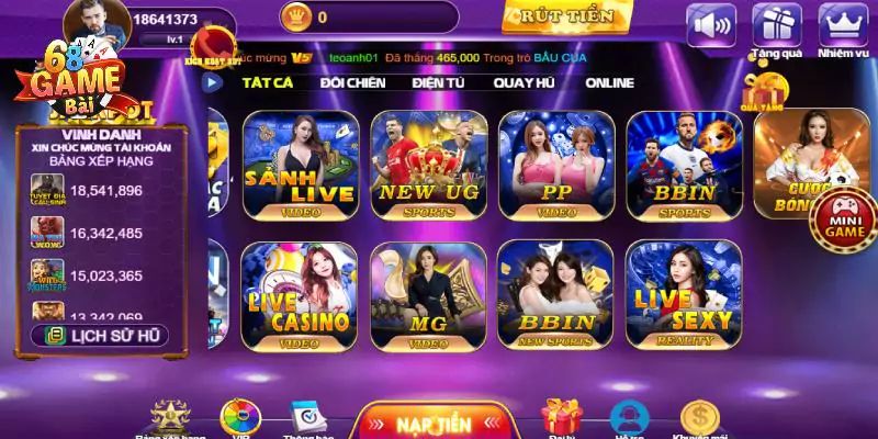 Sảnh PP 68 game bài - Thế giới Casino hấp dẫn & đa dạng 1 Tổng quát về sảnh PP 68 game bài