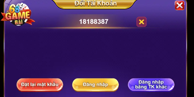 Quên mật khẩu 68 game bài phải làm gì để khôi phục nhanh chóng? 2 Quên mật khẩu tài khoản 68 game bài có lấy lại được không?