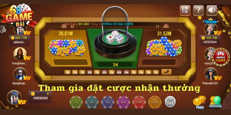 Kiếm Tiền 68 Game Bài Có Được Không? Thực Hiện Bằng Cách Nào? 2 Tham gia đặt cược để kiếm tiền tại cổng game