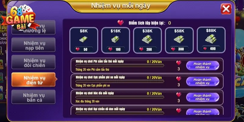 Kiếm Tiền 68 Game Bài Có Được Không? Thực Hiện Bằng Cách Nào? 3 Tham gia các chương trình khuyến mãi tại 68 game bài để nhận tiền