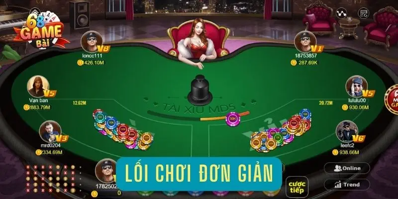Tài xỉu MD5 68 game bài xanh chín, thưởng lớn và hơn thế nữa 2 Tài xỉu MD5 68 game bài có gì đặc biệt?
